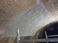 某所にて大口径下水管きょの修繕作業を行いました！