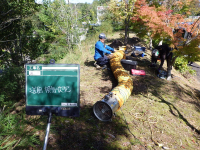 某所にて大口径下水管きょのTVカメラ調査を行いました！
