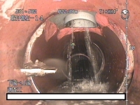 某所にて下水道管きょの清掃及びTVカメラ調査を行いました！