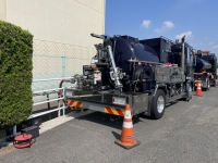 某所にて管きょ内部に侵入した木の根除去作業を行いました！