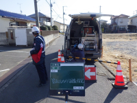 某所にて下水管きょの洗浄・テレビカメラ調査を行いました！