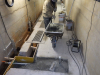 某ダムにて基礎排水孔の洗浄及びTVカメラ調査を行いました。