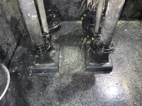 某所にて汚水中継ポンプ場の清掃作業を行いました！